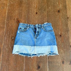 Jean Skirt